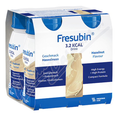 Fresubin 3.2kcal drink lískový oříšek 4x125ml