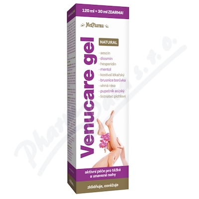 MedPh Venucare gel un.nohy 120+30mlzdar