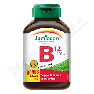 JAMIESON Vitamin B12 1200mcg s post.uvol
