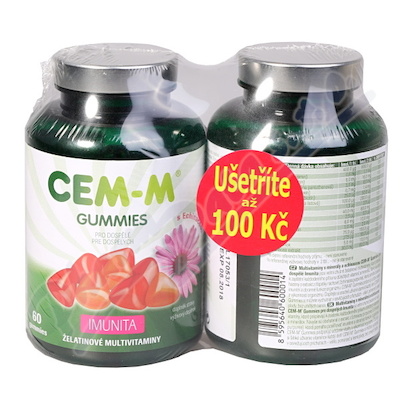 CEM-M gummies Imunita 60+60 AKCE100sleva