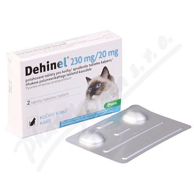 Dehinel CAT 230mg/20mg 2 tbl.