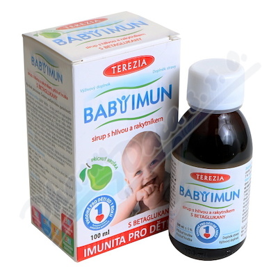 BABYIMUN sir.hlíva+rak.hruška 100ml