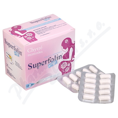 Chytré miminko superfolin 2 MAMA tbl.60+cps.60