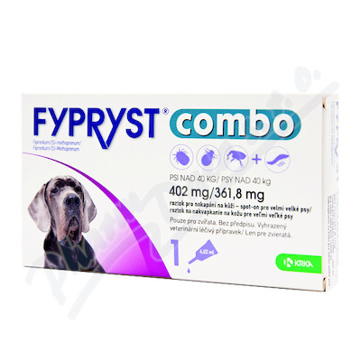FYPRYST combo 1x4.02ml spot-on psy 40kg