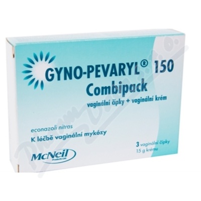 Gyno-Pevaryl Combipack 150mg+10g crm+vag