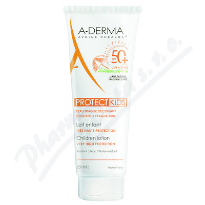 A-DERMA Protect Mléko děti SPF50+ 250ml