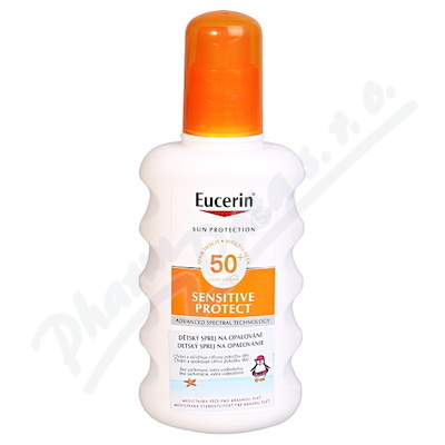 EUCERIN SUN dětský spr.SPF50+ 200ml 6383