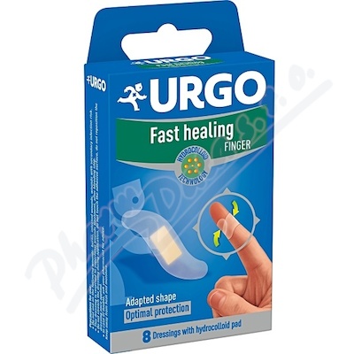 URGO FAST HEALING FINGER hydrok.náp.8ks