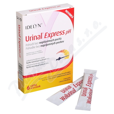 W Urinal Express pH 6 sáčků