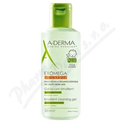 A-DERMA Exo.CTRL Zvláč.myc.gel 2v1 200ml