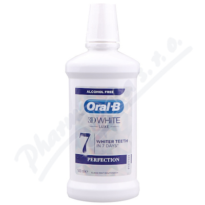 Oral-B Ústní voda 3D White Luxe 500 ml