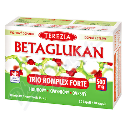 TEREZIA Betaglukan Trio kompl.forte30cps