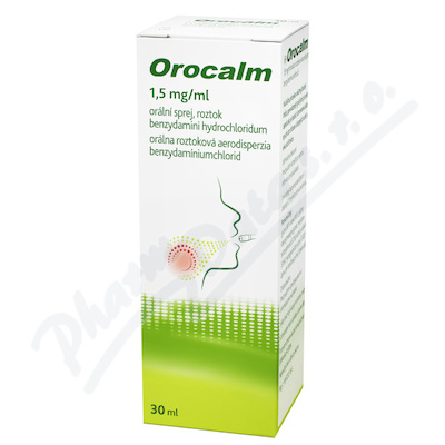 Orocalm 1.5mg/ml orální sprej 1x30ml