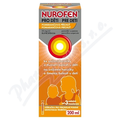 Nurofen pro děti 20mg/ml pom.sus.200mlII