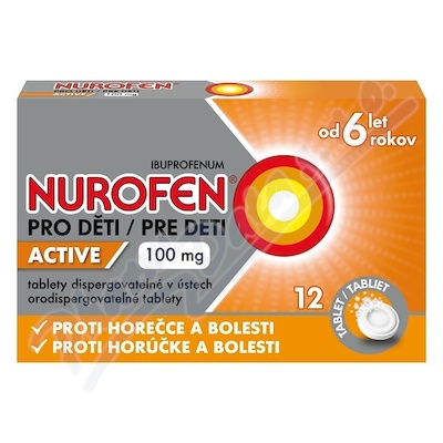 Nurofen pro děti Active 100mg por.tbl.di