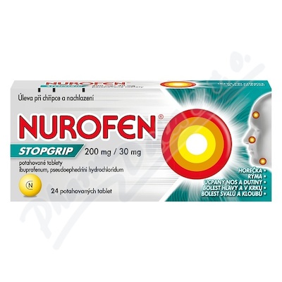 Nurofen Stopgrip 200mg/30mg tbl.flm.24*