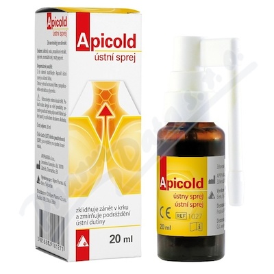 Apicold ustni sprej 20 ml