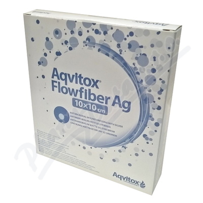 Aqvitox Flowfiber Ag 10x10cm antimik10ks