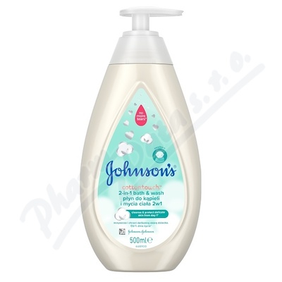 JOHNSONS Cottont.kou.a mycí gel 2v1 500m