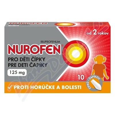 Nurofen pro děti čípky 125mg supp.10