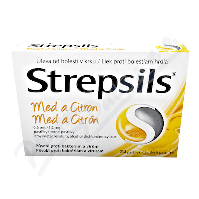 Strepsils Med a Citron pas.24