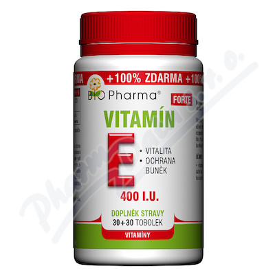 Vitamin E Forte 400 I.U.tob.30+30 BIO-Ph
