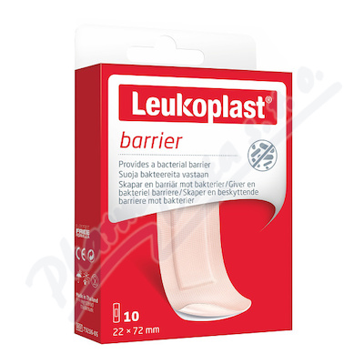 Leukoplast Barrier náplast voděodol.22x72mm 10ks