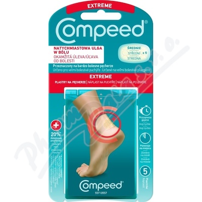 COMPEED Náplast puchýře sport.pata 5ks