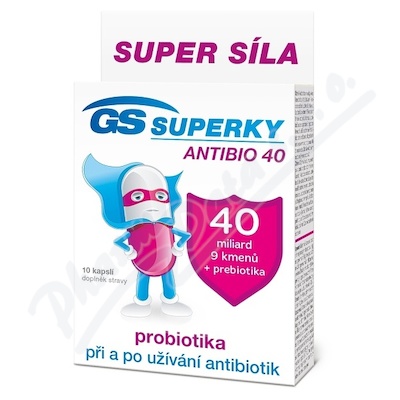 GS Superky Antibio 40 cps.10 CR/SK