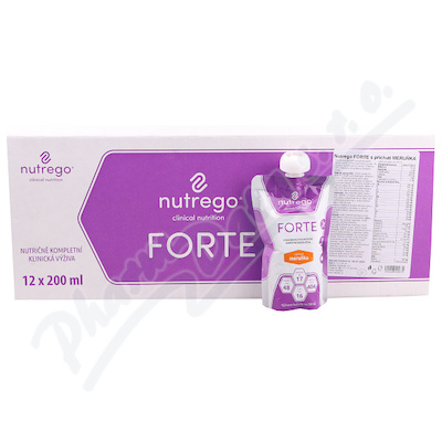 nutrego FORTE merunka por.sol.12x200ml