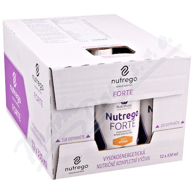 Nutrego FORTE Oříšek por.sol.12x330ml