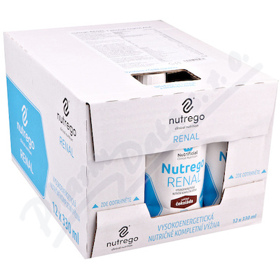 Nutrego RENAL čokoláda por.sol.12x330ml