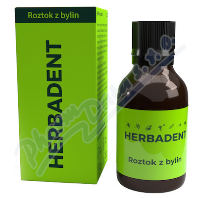 HERBADENT bylinny roztok na dasne 25ml