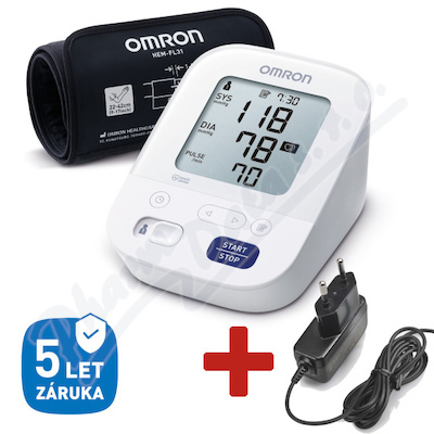 Tonometr dig.OMRON M3Com.int.sit.z.5let