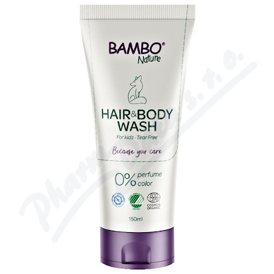 Bambo Nature Mycí gel na vlasy a tělo neparf.150ml