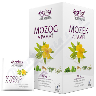 HERBEX Mozek a pamet n.s.20x1.5g