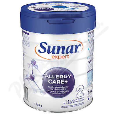 Sunar Expert Allergy Care+ 2 por.plv.sol. 700g