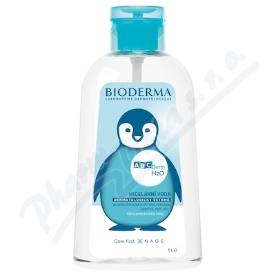 BIODERMA ABCDerm H2O 1 l reverzni pumpa