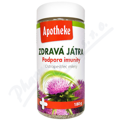 Apotheke Zdravá játra Ostropestřec mletý 180g