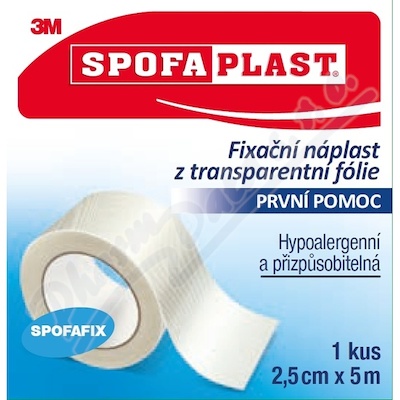 Spofaplast 3M 432 Fix.naplast transp.fol