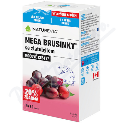 NatureVia Mega brus. cps.60