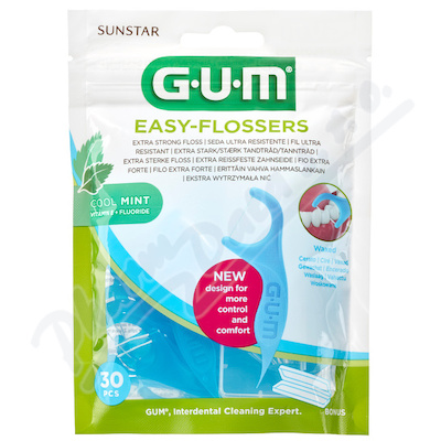 GUM Easy Flosser nosic s ment.niti 30ks