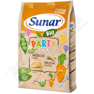 Sunar Bio křupky párty mix 45g 49600050