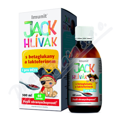 Hliva JACK HLIVAK sirup 300ml glukany +