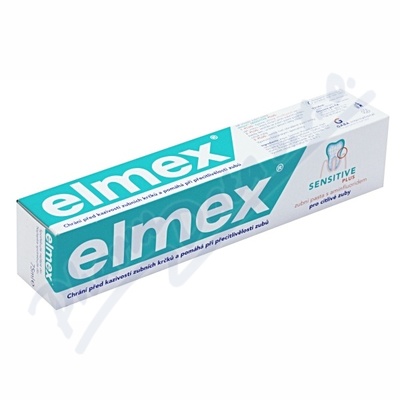 Elmex Sensitive zub.pasta 75ml zelená