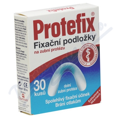 Protefix fixační podl.dolní zuby 30ks