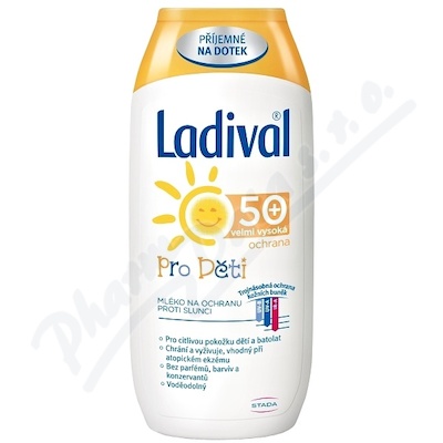 LADIVAL Děti LSF 50+ mléko 200ml