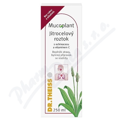 Mucoplant Jitroc. roztok bez cukru 250ml