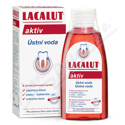 Lacalut ústní voda Aktiv 300ml