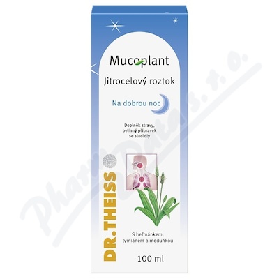 Mucoplant Jitroc.roztok dobrou noc 100ml